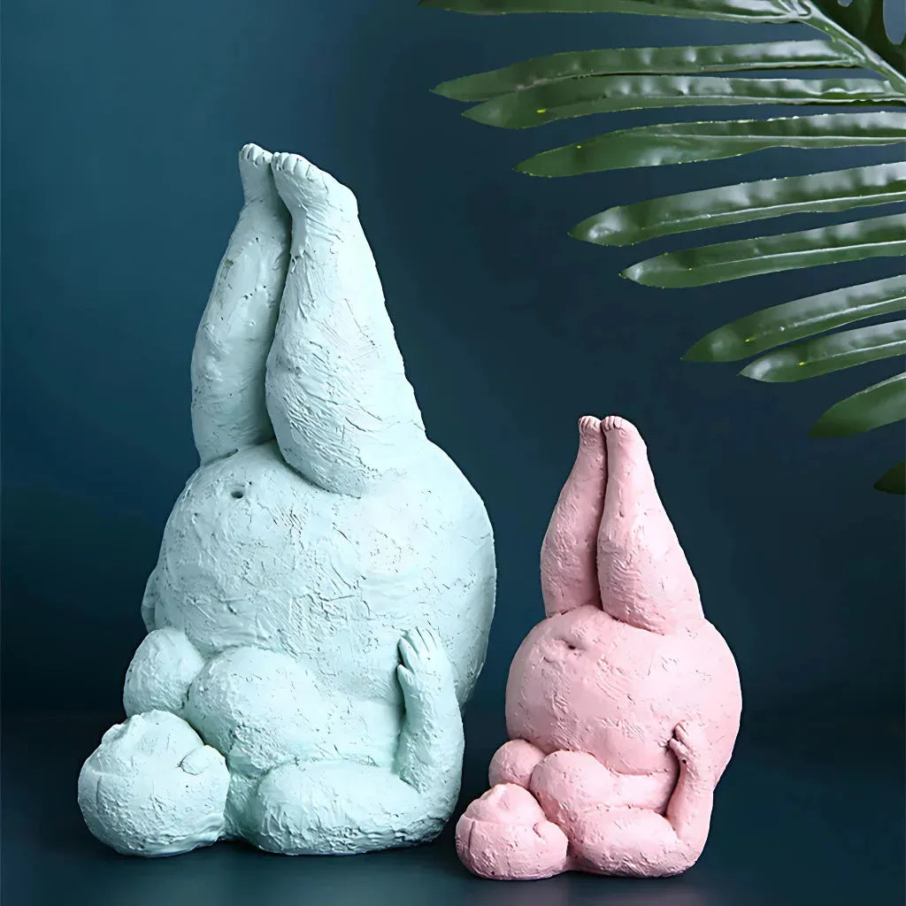 Empowering Chubby Yoga Figurines For Joyful Spaces