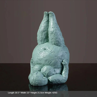 Empowering Chubby Yoga Figurines For Joyful Spaces - 8 Style / Large