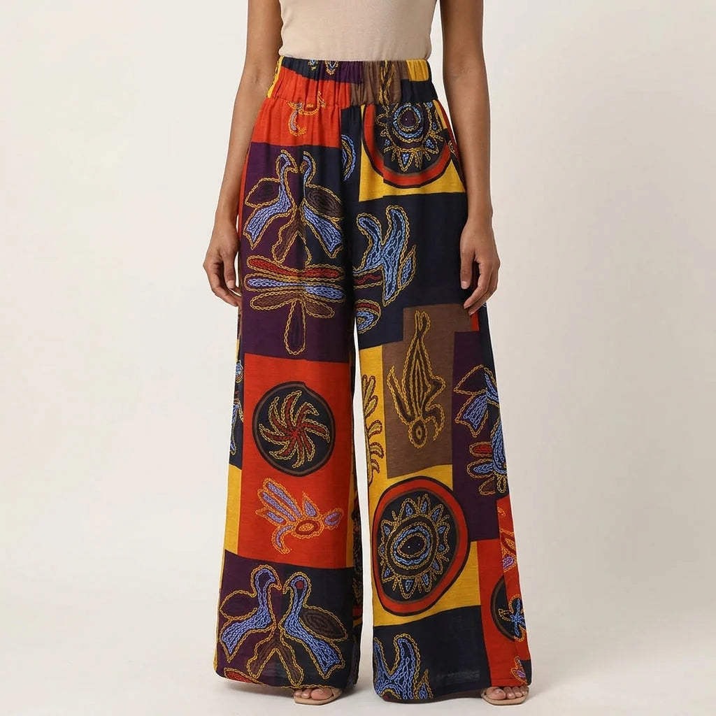 Everyday Ease Wide Leg Jogging Pants Womens Style