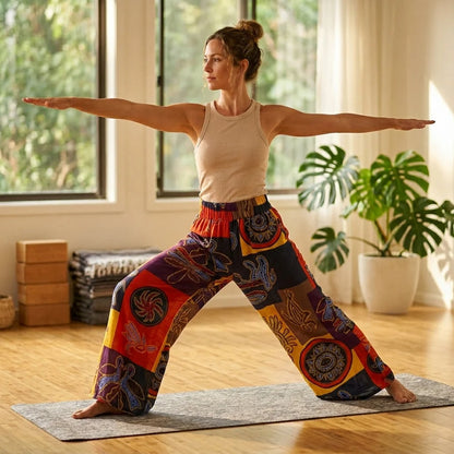 Everyday Ease Wide Leg Jogging Pants Womens Style
