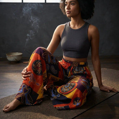 Everyday Ease Wide Leg Jogging Pants Womens Style