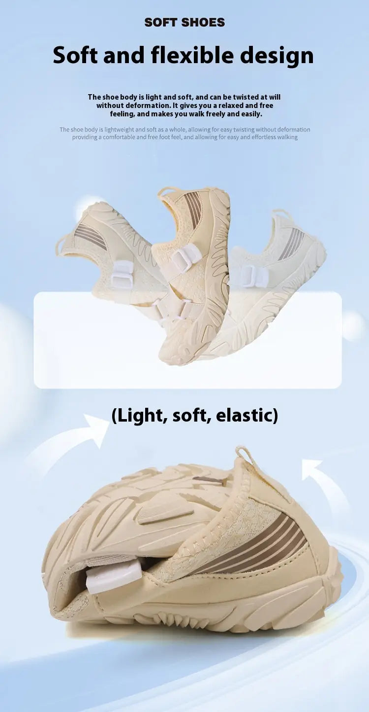 Outdoor Yoga Shoes With Breathable Mesh And Grip Sole