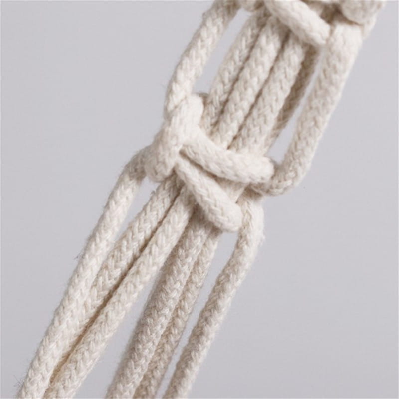 PORTABLE HAND-WOVEN YOGA MAT BAG WITH TASSELS