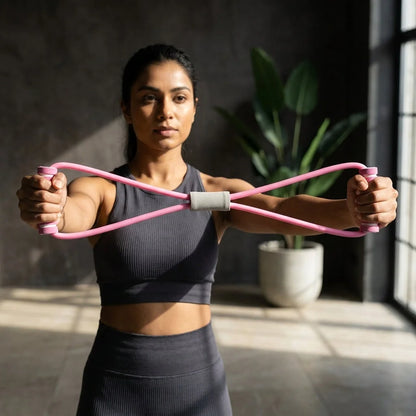 Figure 8 Yoga Exercise Bands For Posture And Strength
