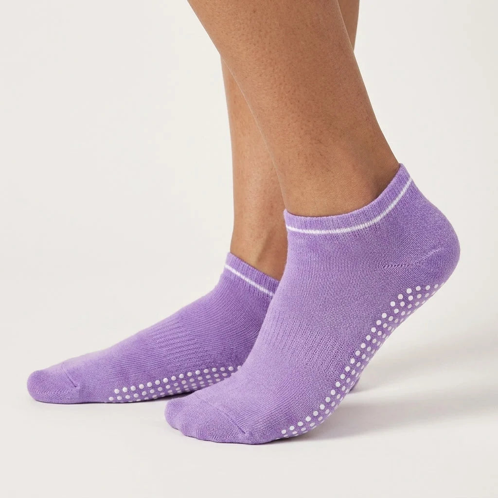 Five Toe Barre Yoga Socks For Grip And Balance