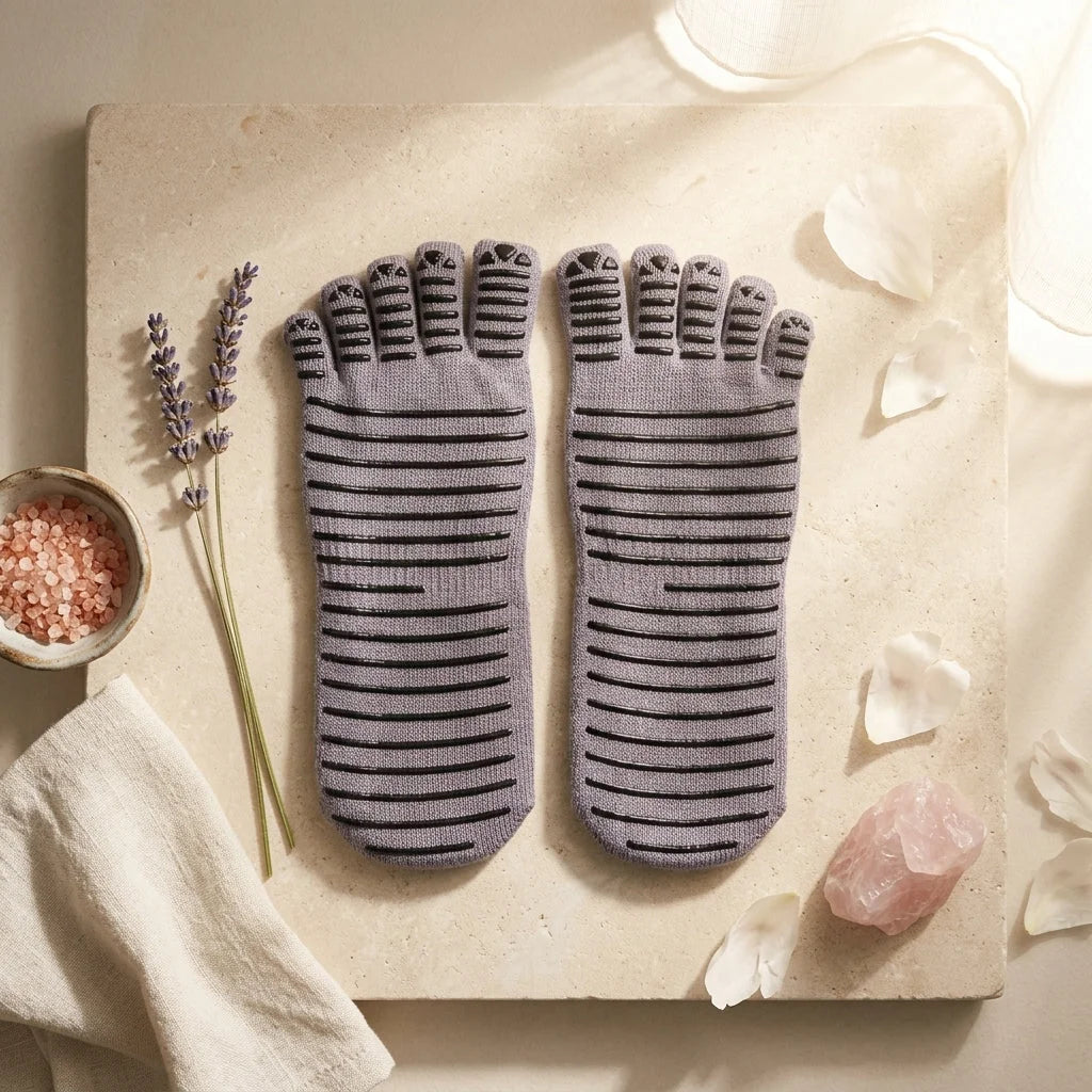 Five Toe Grip Yoga Socks For Women