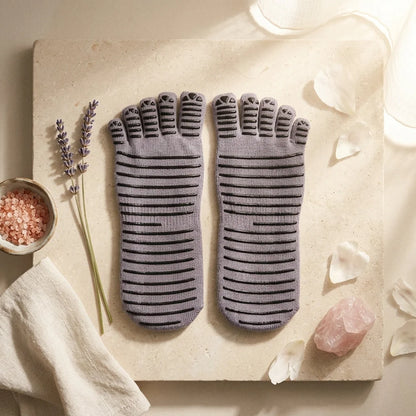 Five Toe Grip Yoga Socks For Women