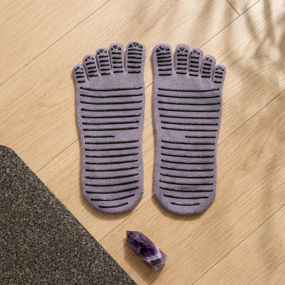 Five Toe Grip Yoga Socks For Women
