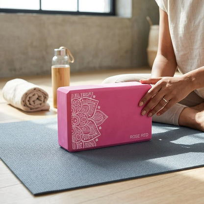 Foam Block Yoga Prop For Stability And Comfort