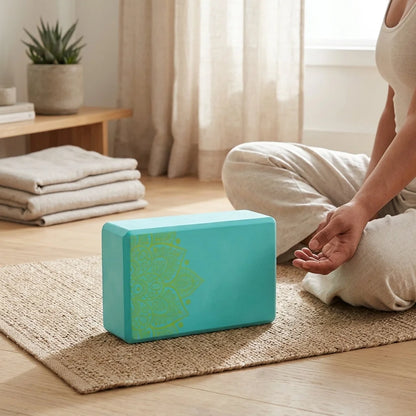 Foam Block Yoga Prop For Stability And Comfort