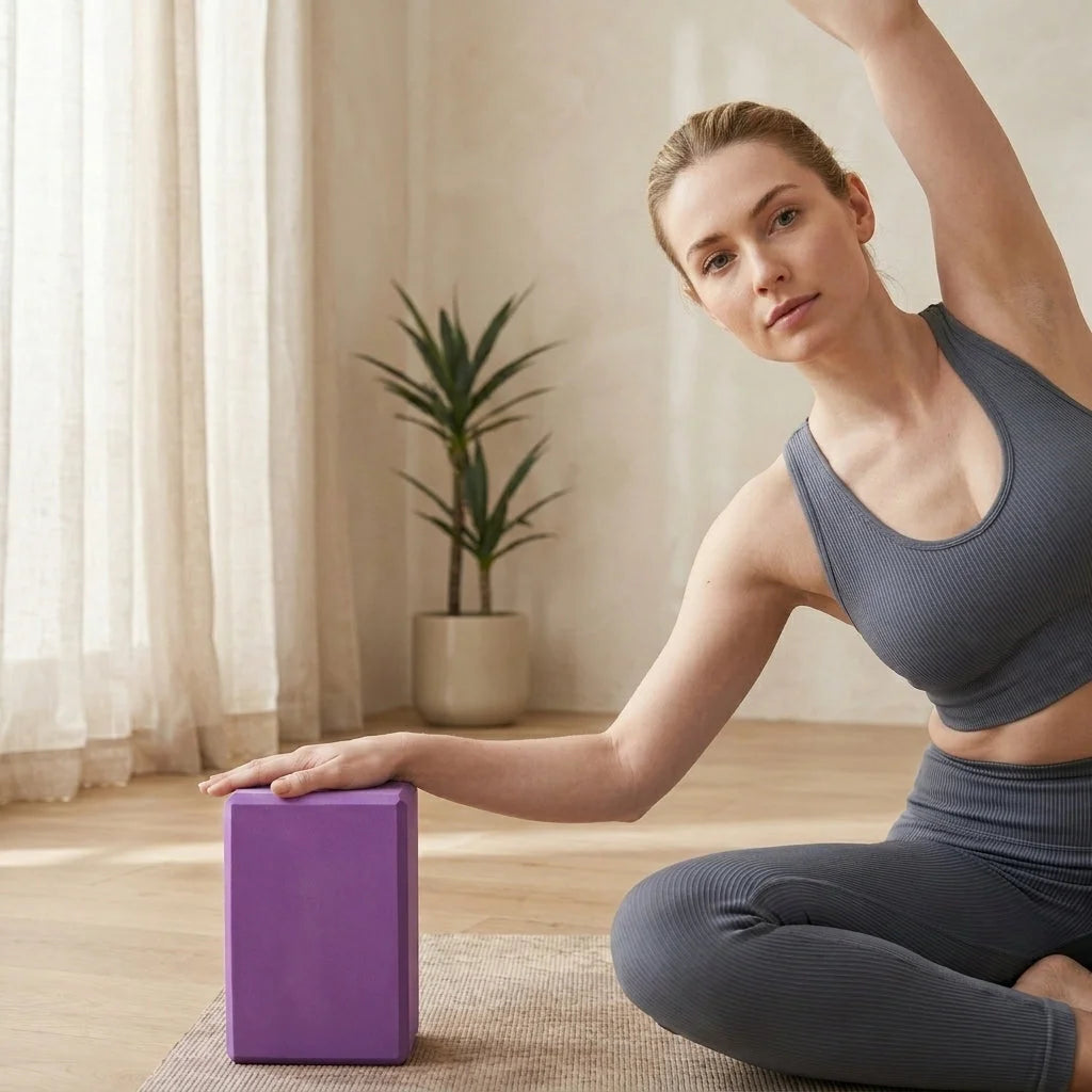 Foam Exercise Blocks For Yoga And Flexibility Training