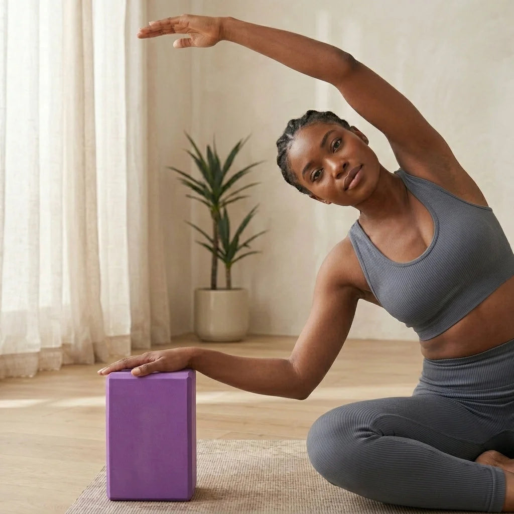 Foam Exercise Blocks For Yoga And Flexibility Training