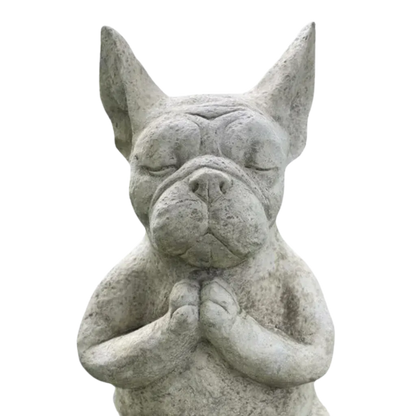 French Bulldog Dog Yoga Statue For Home Or Studio