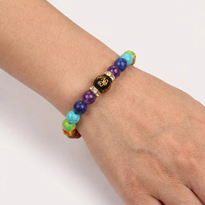 Gemstone Chakra Bracelet For Energy Balance