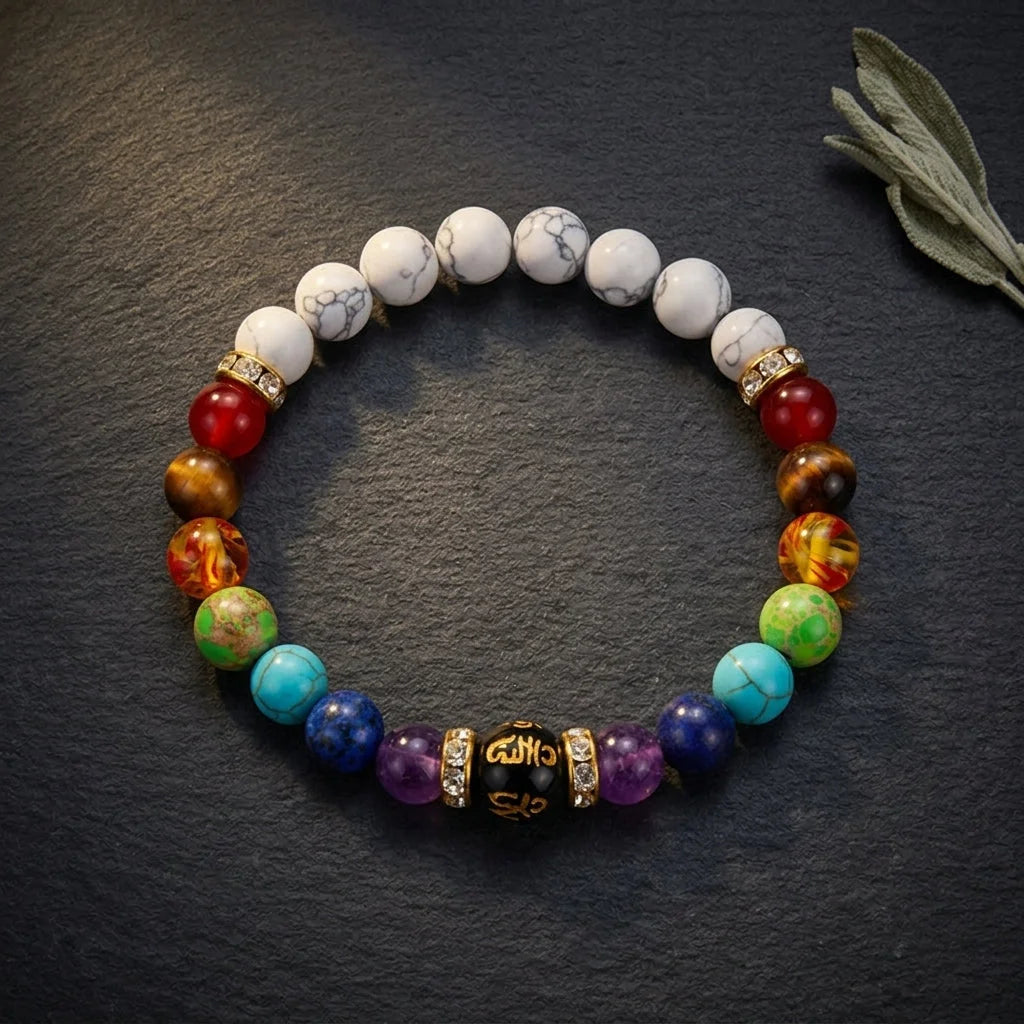 Gemstone Chakra Bracelet For Energy Balance