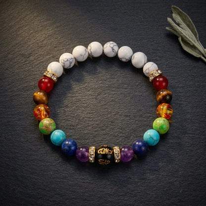 Gemstone Chakra Bracelet For Energy Balance