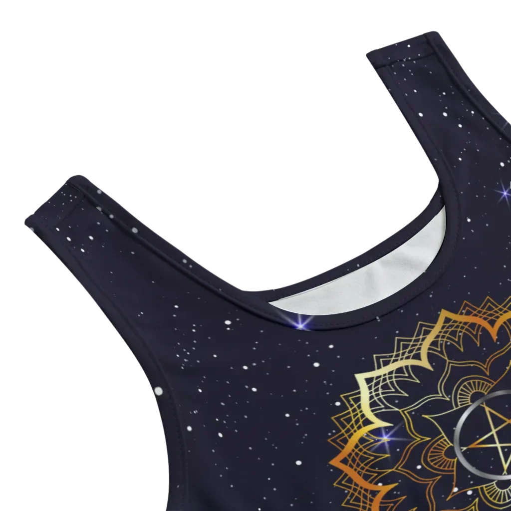 Golden Mandala 2 Piece Athleisure Set For Women