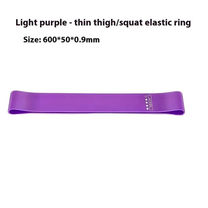 Gradient Strength Bands For Yoga And Full-Body Flow - Light Purple 600x50x0.9mm