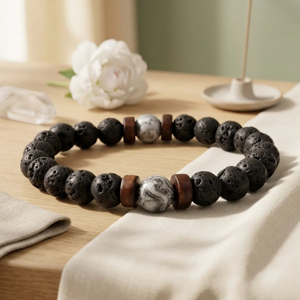 Grounded Energy Bracelet Lava Collection