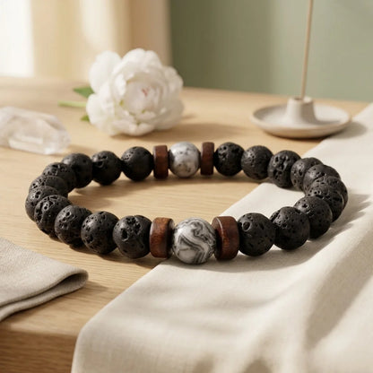 Grounded Energy Bracelet Lava Collection
