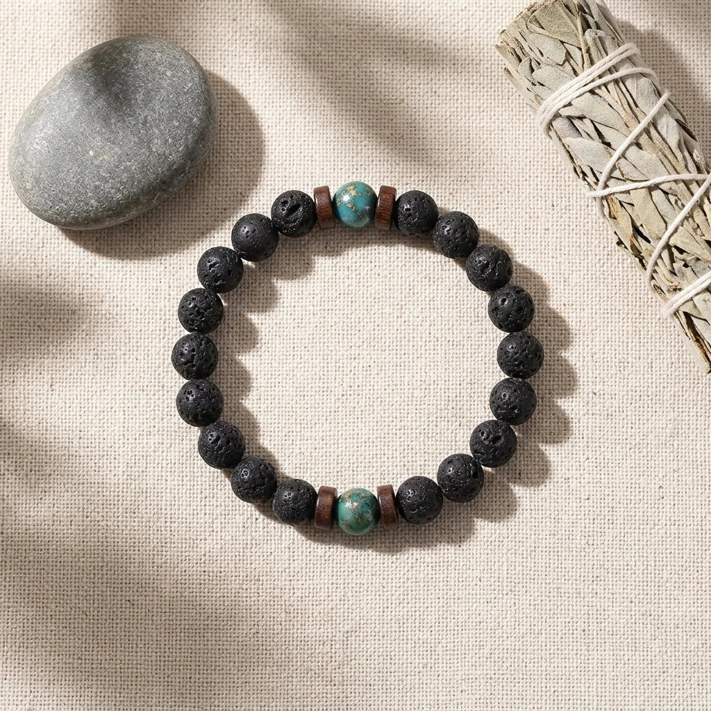 Grounded Energy Bracelet Lava Collection