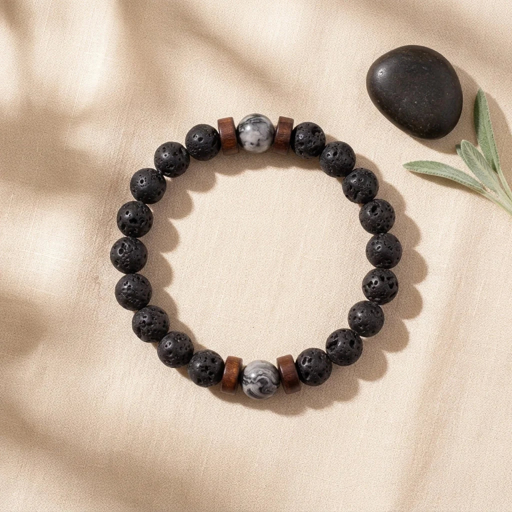 Grounded Energy Bracelet Lava Collection