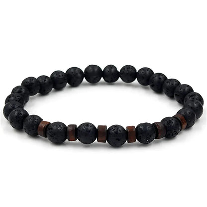 Grounded Energy Bracelet Lava Collection - B