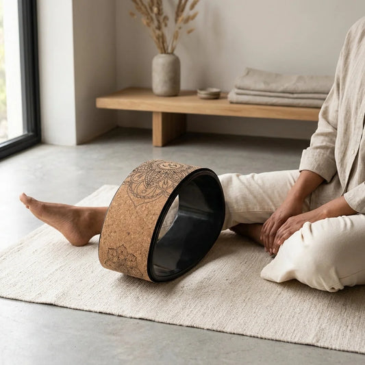 Half Round Back Stretch Wheel For Core And Flexibility