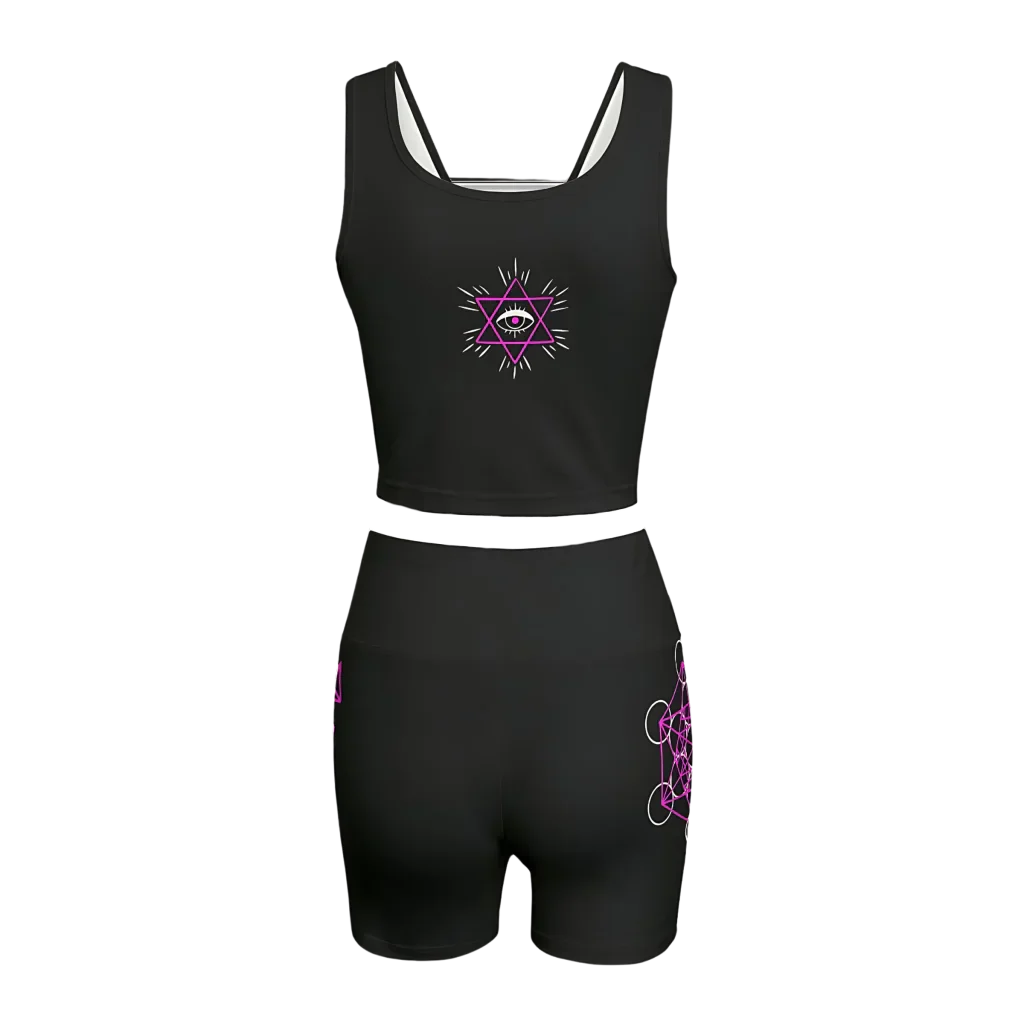Hamsa Energy 2 Piece Workout Sets Women