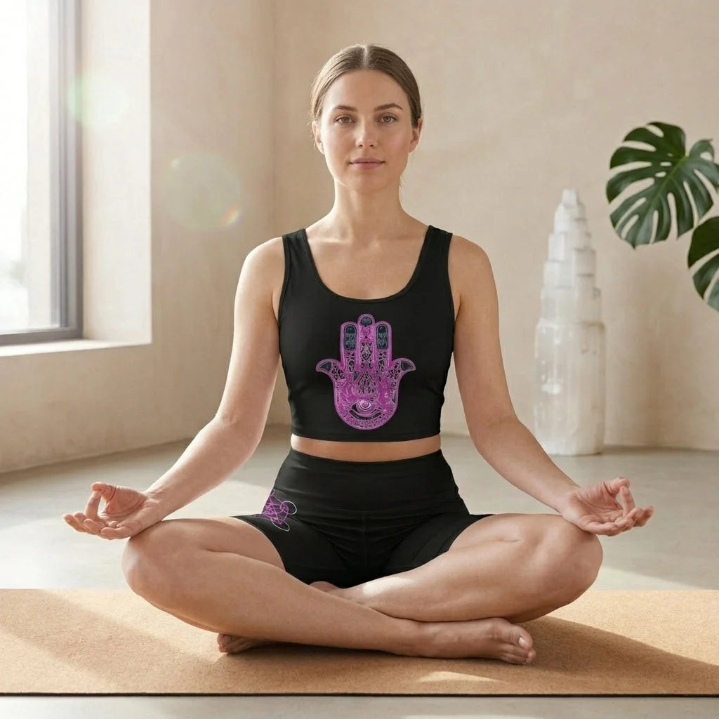 Hamsa Energy 2 Piece Workout Sets Women