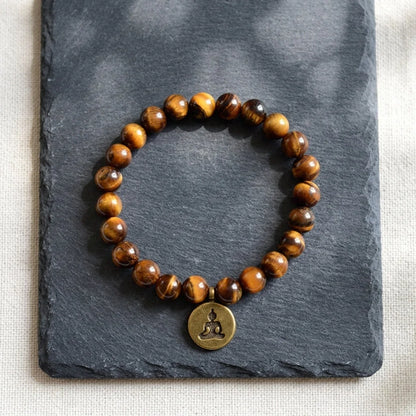 Handcrafted Brown Beaded Bracelets for Mindful Living