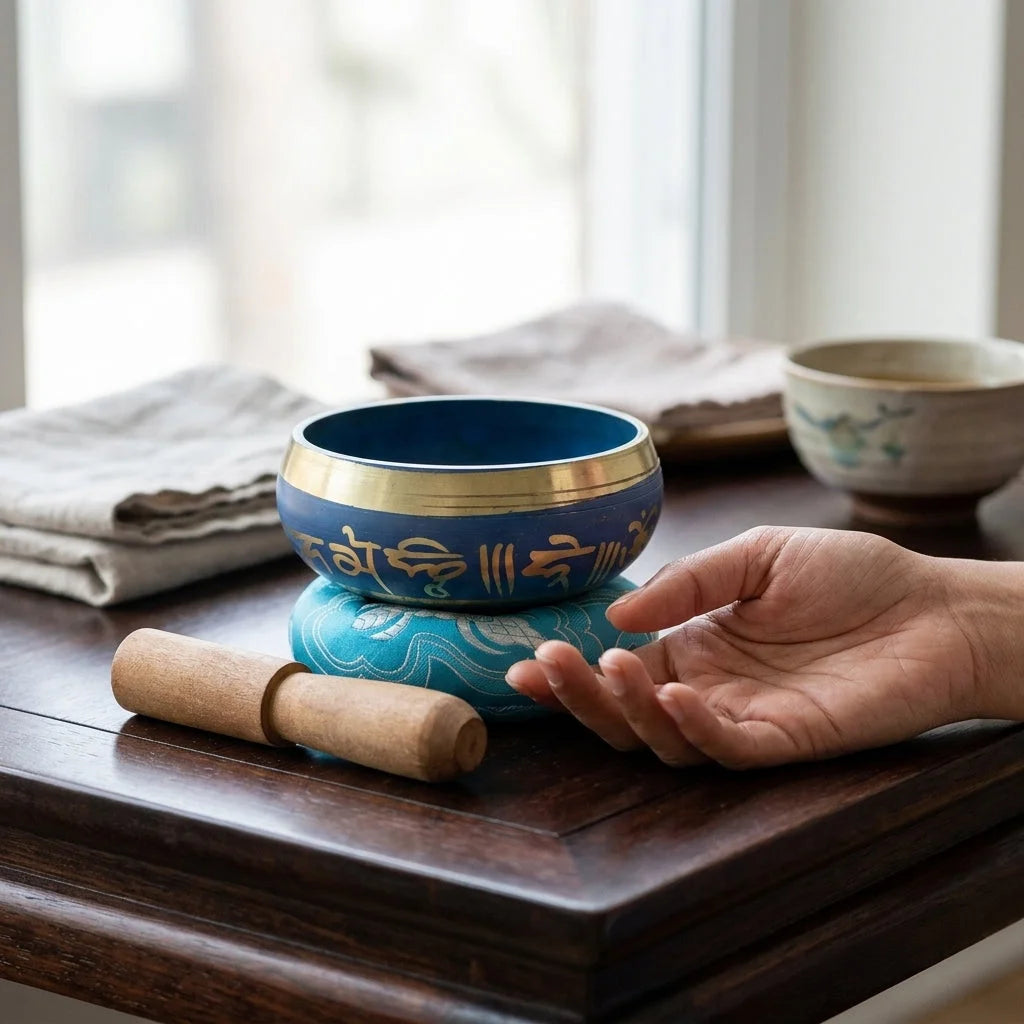 Handcrafted Copper Meditation Bowls For Mindful Calm