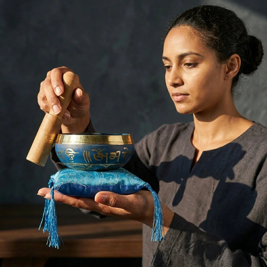 Handcrafted Copper Meditation Bowls For Mindful Calm