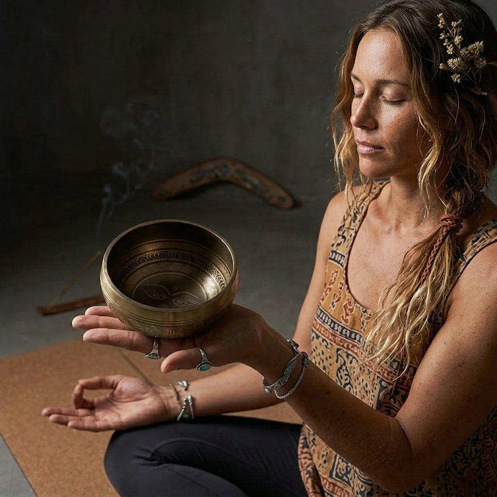 Handmade Copper Sound Bath Bowls For Deep Healing