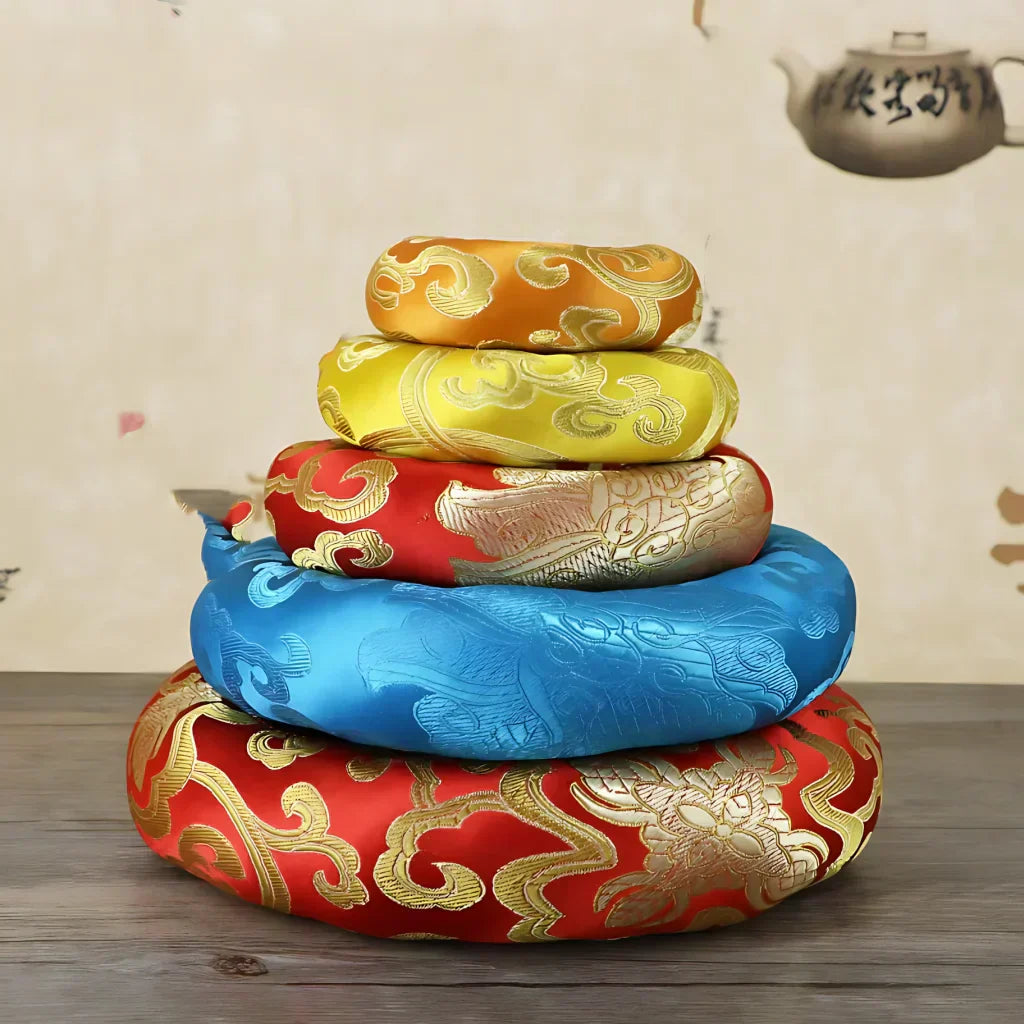 Handmade Cotton Singing Bowl Pad Cushion - 8 cm