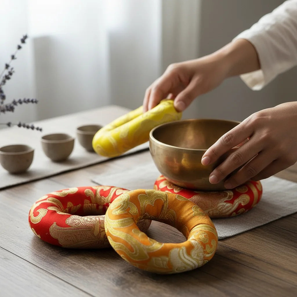 Handmade Cotton Singing Bowl Pad Cushion