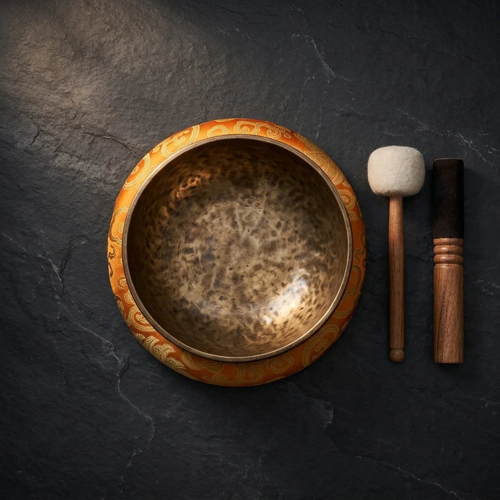 Handmade Large Singing Bowl From Nepal