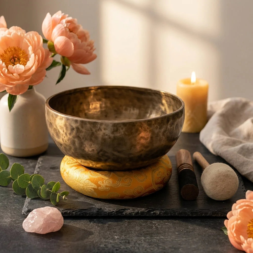 Handmade Large Singing Bowl From Nepal