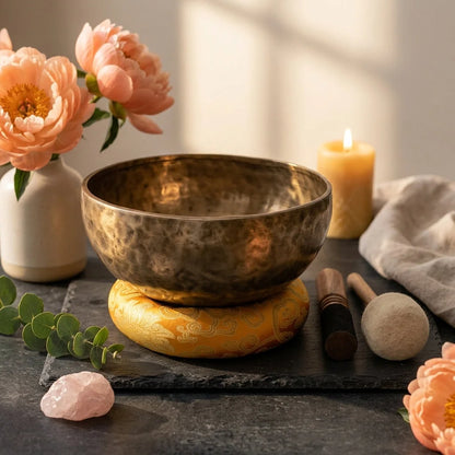 Handmade Large Singing Bowl From Nepal