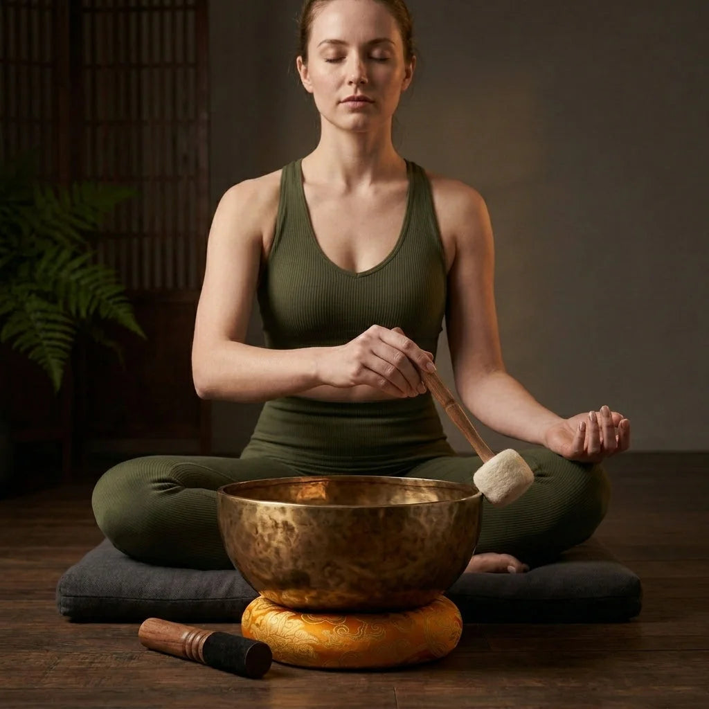 Handmade Large Singing Bowl From Nepal