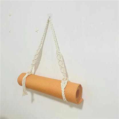 Handwoven Yoga Mat Sling For Easy Portability