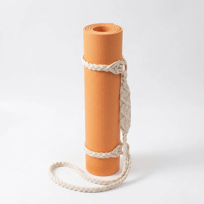 Handwoven Yoga Mat Sling For Easy Portability