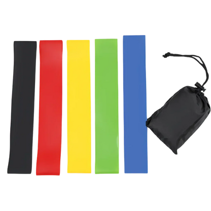 Heavy Exercise Bands For Strength And Recovery - Set 0.2 / 5pcs + bag set