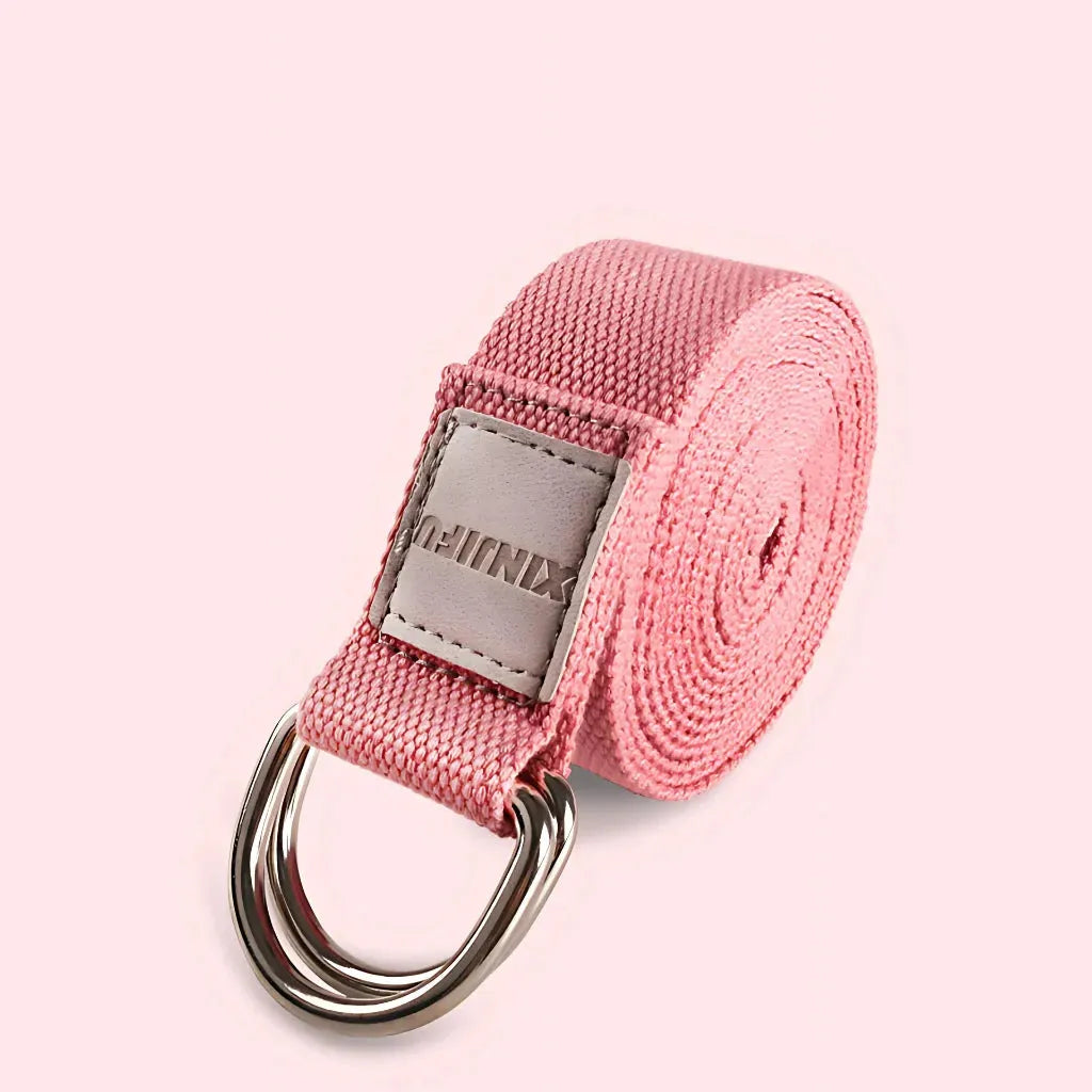 High Elastic Exercise Stretch Strap For Body Training - Pink