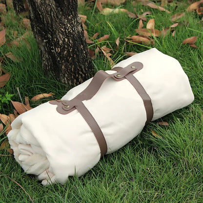 Leather Yoga Mat Strap With Adjustable Fit