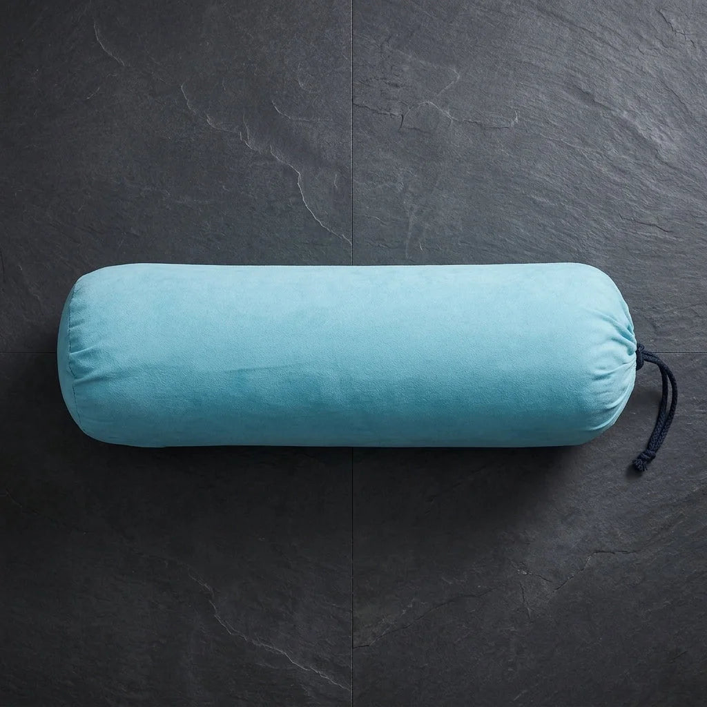 Linen Blend Yoga Bolster Pillow For Daily Support