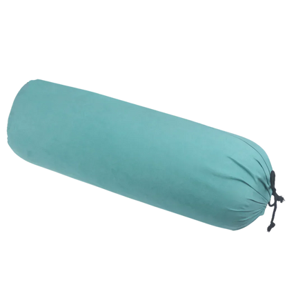Linen Blend Yoga Bolster Pillow For Daily Support - Green
