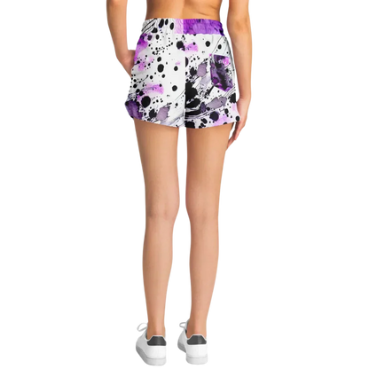 Loose Fit Shorts Ladies With Purple Heart Energy