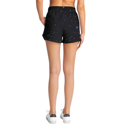 Loose Fitting Shorts Women’s With Sacred Geometry Print