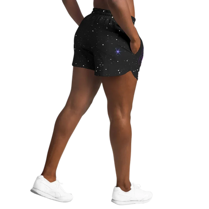 Loose Fitting Shorts Women’s With Sacred Geometry Print